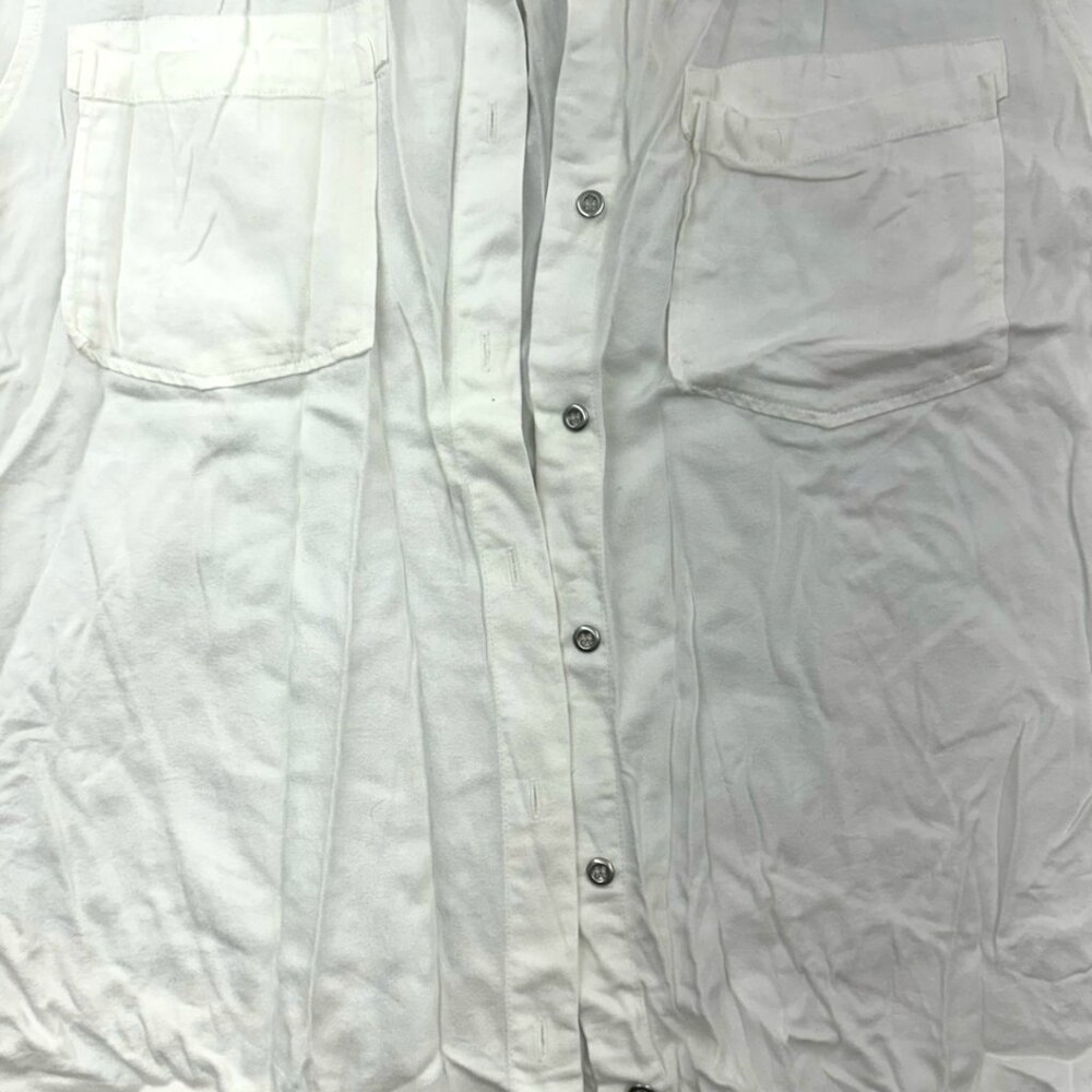 Pure Navy Linen Button Down - image 4